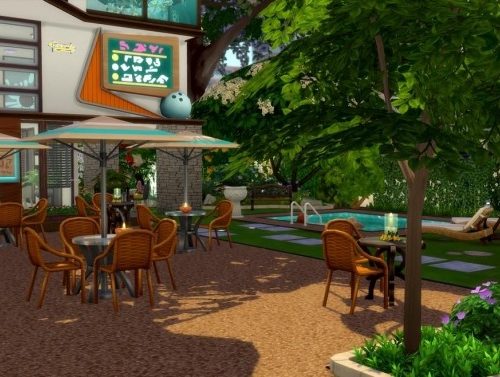 Resto Bowling NewCrest by chipie-cyrano at L’UniverSims
