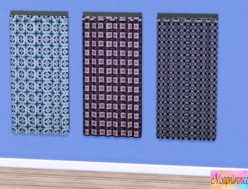 Retro Curtain Panel Collection - Dine out required