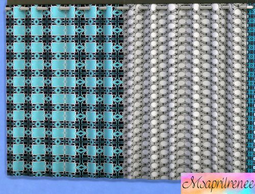 Retro Curtain Panel Collection - Dine out required