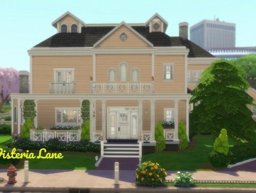 Returning to Wisteria Lane (Five Houses) by CarlDillynson at Mod The Sims