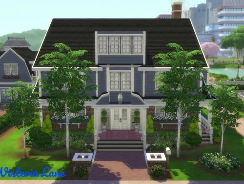 Returning to Wisteria Lane (Five Houses) by CarlDillynson at Mod The Sims