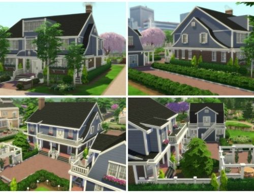 Returning to Wisteria Lane (Five Houses) by CarlDillynson at Mod The Sims
