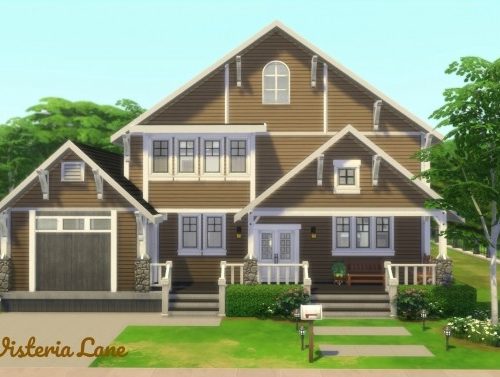 Returning to Wisteria Lane (Five Houses) by CarlDillynson at Mod The Sims