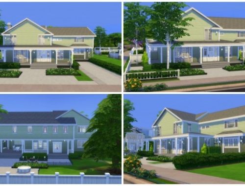 Returning to Wisteria Lane (Five Houses) by CarlDillynson at Mod The Sims