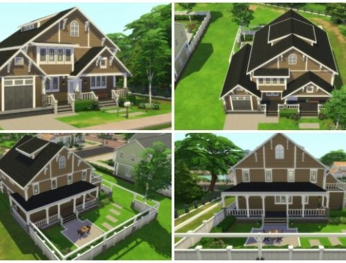 Returning to Wisteria Lane (Five Houses) by CarlDillynson at Mod The Sims