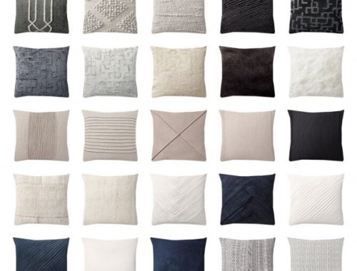 RH Collection Throw Pillows at SimPlistic