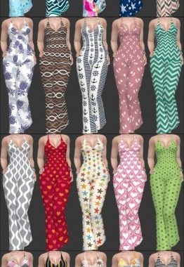 Ridgeport Outfit Recolors at Annett’s Sims 4 Welt