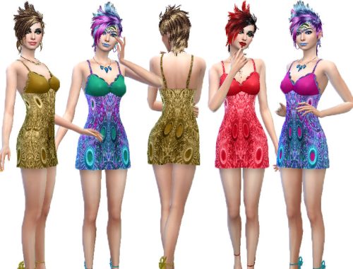 Rings mini dress(Base game)