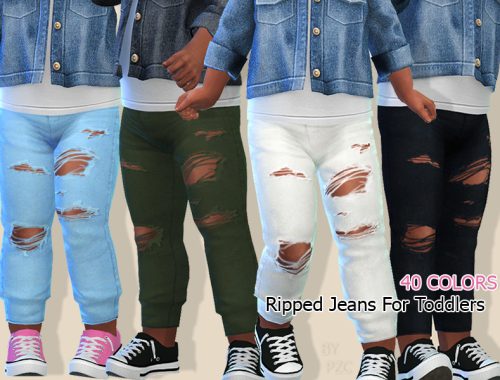 Ripped Jeans For Toddlers