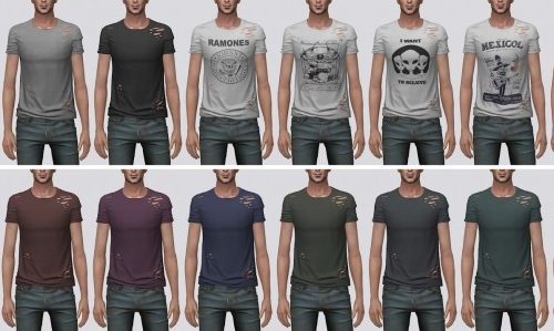 Ripped Tee (P) at Darte77