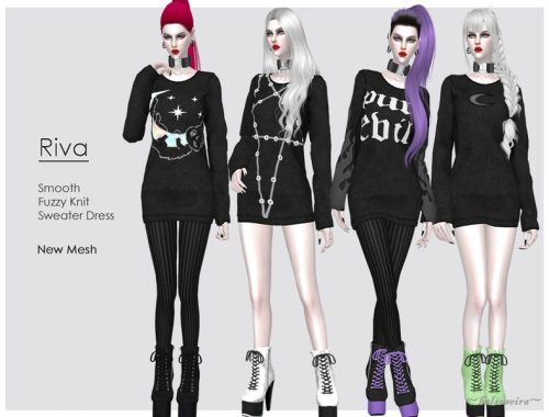 RIVA - Witch Sweater Dress