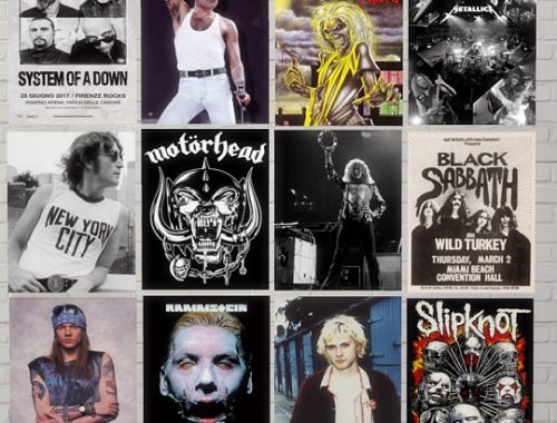 Rock Posters at Descargas Sims