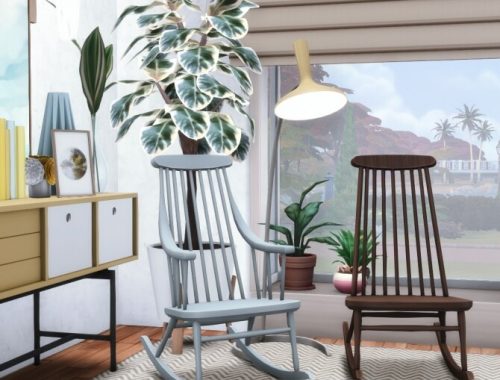 Rock’n Rockers Collection of 12 Rocking Chairs at Simsational Designs