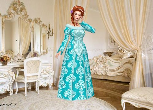 Rococo CAS Backgrounds at Annett’s Sims 4 Welt
