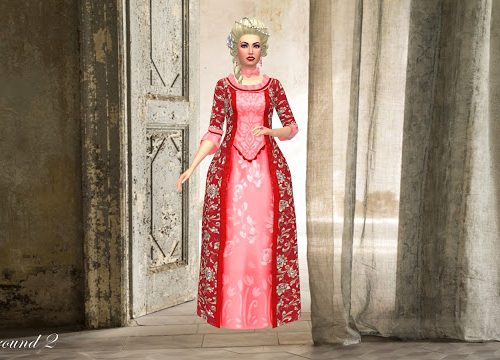 Rococo CAS Backgrounds at Annett’s Sims 4 Welt