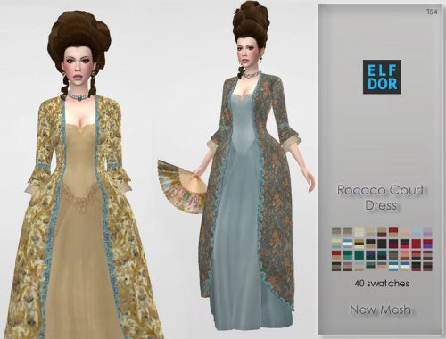 Rococo Court Dress