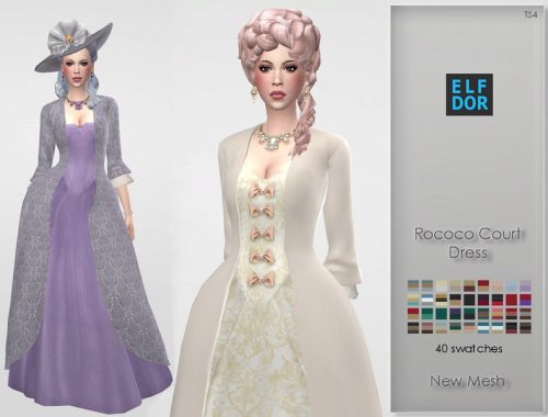 Rococo Court Dress