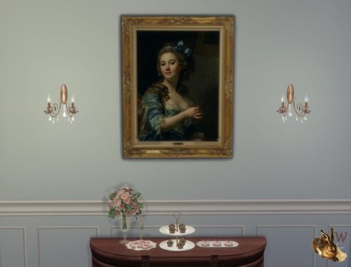 Rococo Paintings-REQUIRES DOGS AND CATS