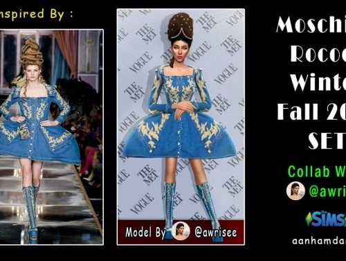 Rococo Winter Fall 2020 set at Aan Hamdan Simmer93