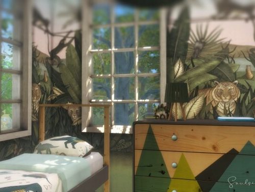 Romanlee Single Mom Cottage at SoulSisterSims