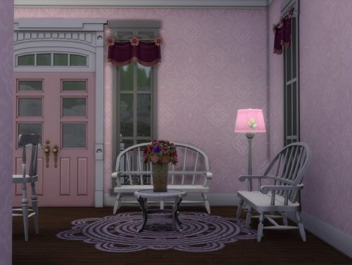 Romantic Victorian Starter Home No CC by Christine11778 at Mod The Sims