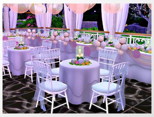 Romantic wedding venue by Oldbox at All 4 Sims