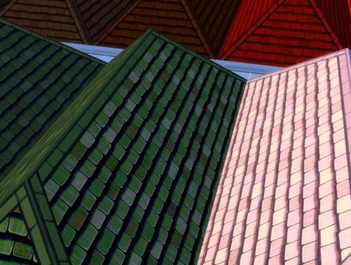 Roof of Life Recolor 34 Swatches by hellokittay at Mod The Sims