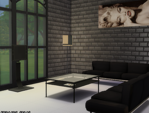 Simpossible Carbon living room conversion