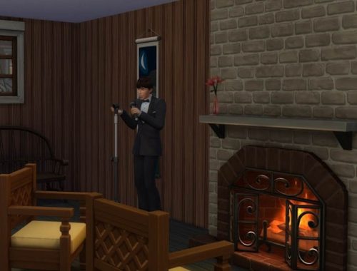 Rorbua Vertshus bar at KyriaT’s Sims 4 World