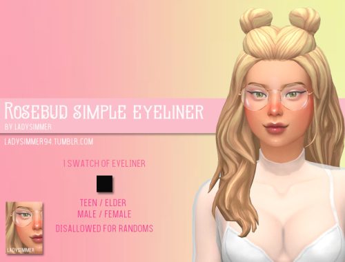 Rosebud Simple Eyeliner