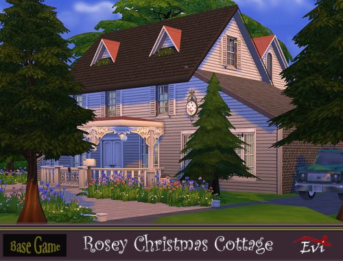 Rosey Christmas Cottage
