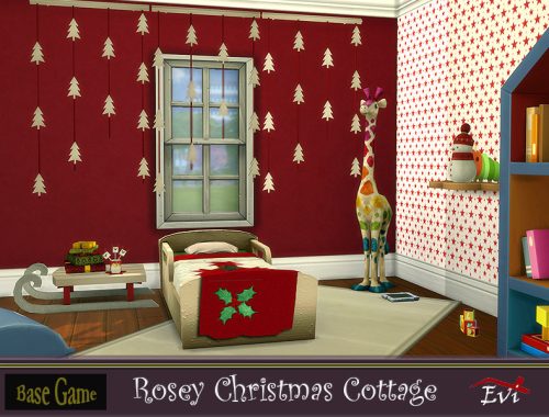Rosey Christmas Cottage