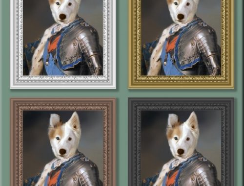 Royal Dog paintings by DAJSims at Mod The Sims