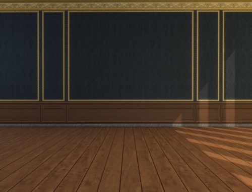 Royal Gilded Panelling With Wallpaper by Nutter-Butter-1