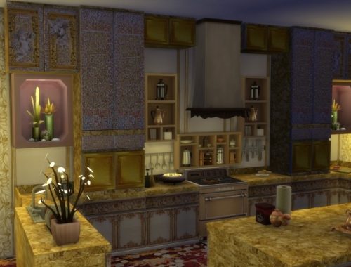 Royal Golden Kitchen at Anna Quinn Stories