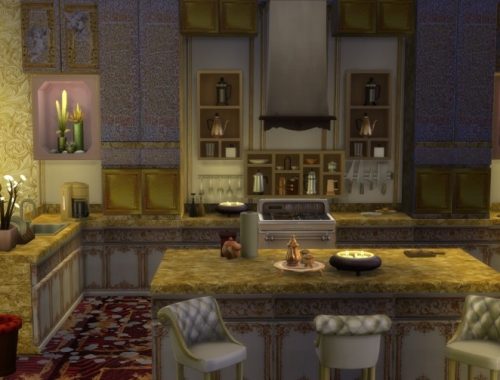 Royal Golden Kitchen at Anna Quinn Stories