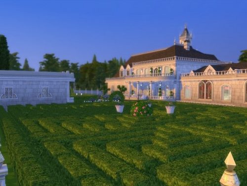 Royal palace No CC by Augustas at Mod The Sims