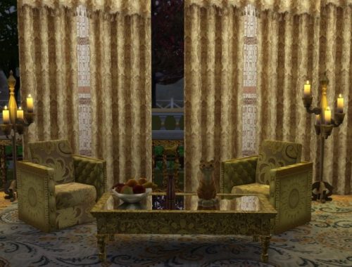 Royal Silks Armchair at Anna Quinn Stories