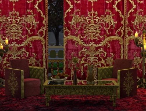 Royal Silks Armchair at Anna Quinn Stories