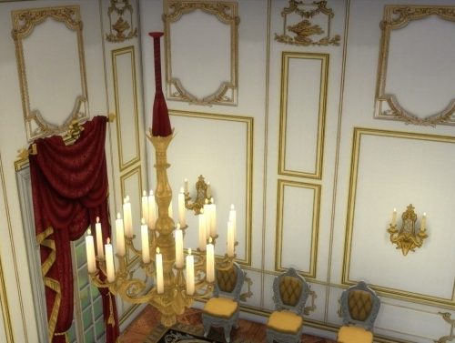 Royal Versailles Paneling Set at Regal Sims