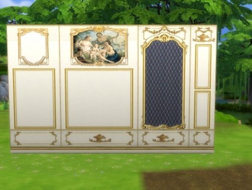 Royal Versailles Paneling Set at Regal Sims