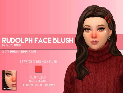 Rudolph Face Blush