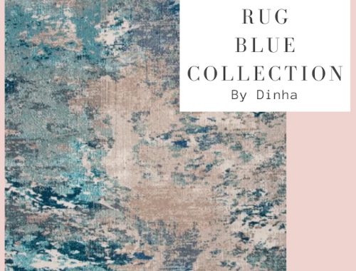 Rug Blue Collection at Dinha Gamer