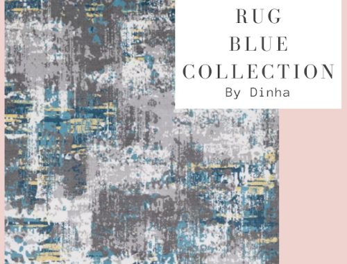 Rug Blue Collection at Dinha Gamer