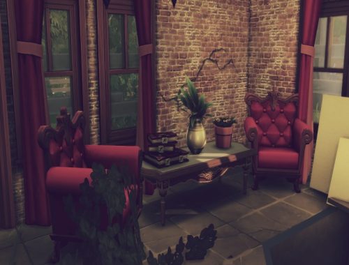 Ruined Abandoned Library