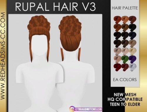 RUPAUL HAIR at REDHEADSIMS