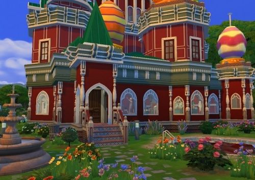 Russian Heritage: St Basil Inspired Home by Victor_tor at Mod The Sims
