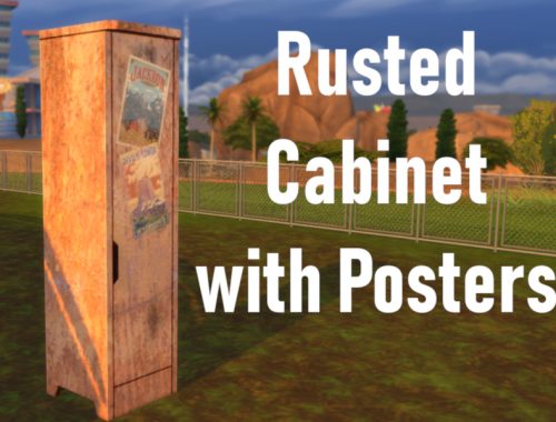 Rusted Cabinet