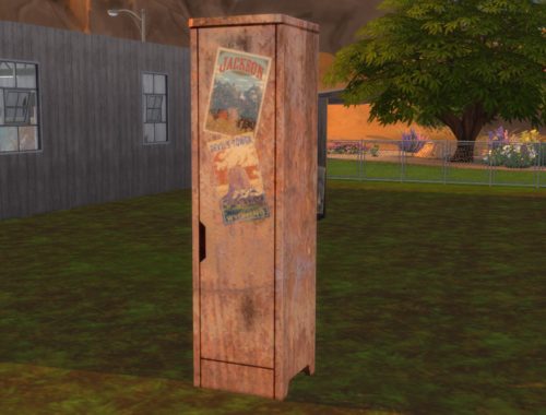 Rusted Cabinet