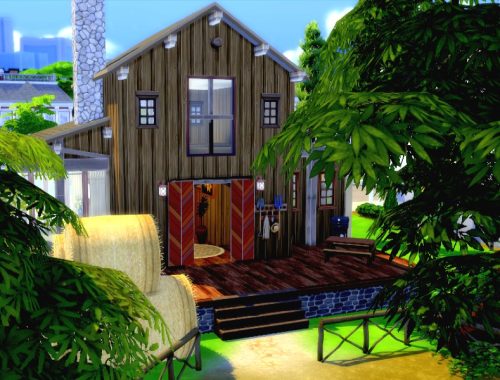 Rustic Barn house